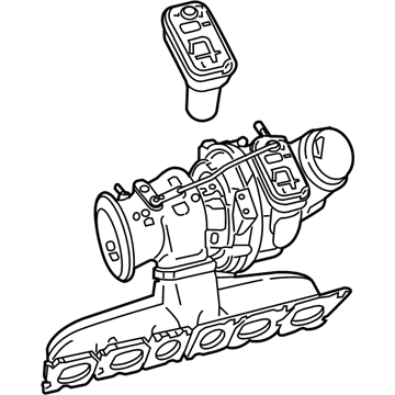 2020 Mercedes-Benz CLS53 AMG Turbocharger - 256-090-11-00