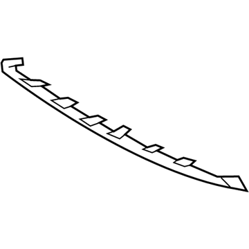 Mercedes-Benz 257-885-04-02 Center Molding