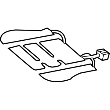 2020 Mercedes-Benz GLA250 Seat Heater Pad - 176-910-97-05-64