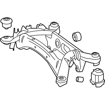 2015 Mercedes-Benz GLK350 Axle Beam Mount - 212-350-42-05