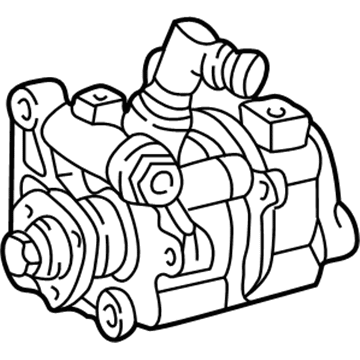 1996 Mercedes-Benz E300 Power Steering Pump - 002-466-19-01-80