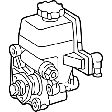 1997 Mercedes-Benz E300 Power Steering Pump - 002-466-10-01-80