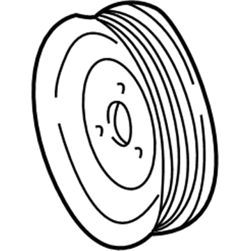 Mercedes-Benz 611-230-01-15 Pulley