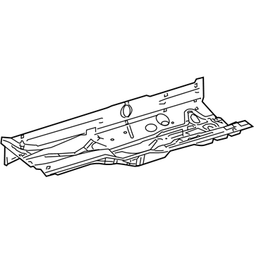 2006 Mercedes-Benz R500 Floor Pan - 251-610-12-60