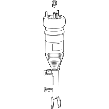 2022 Mercedes-Benz E350 Air Suspension Spring - 213-320-64-03