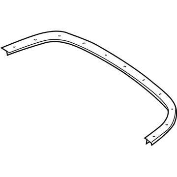 Mercedes-Benz 207-750-04-00-64 Trim Molding