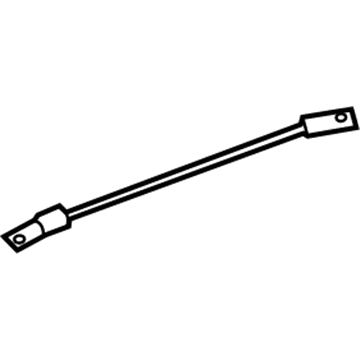 Mercedes-Benz 209-750-01-55 Control Cable Guide