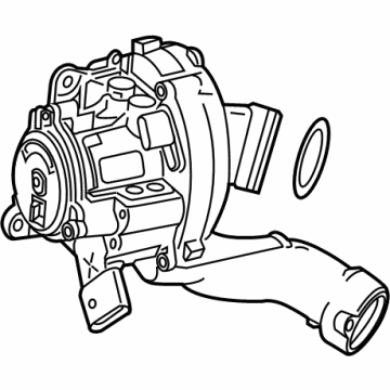 2024 Mercedes-Benz GLE53 AMG Turbocharger - 254-090-89-00