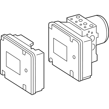 Mercedes-Benz GLE550e ABS Control Module - 000-431-14-00