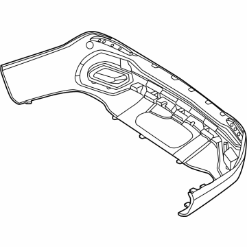 Mercedes-Benz 254-885-94-01 Valance Panel