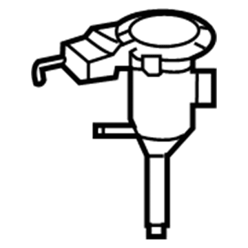 2015 Mercedes-Benz C400 Vapor Canister Purge Solenoid - 001-470-09-93-64