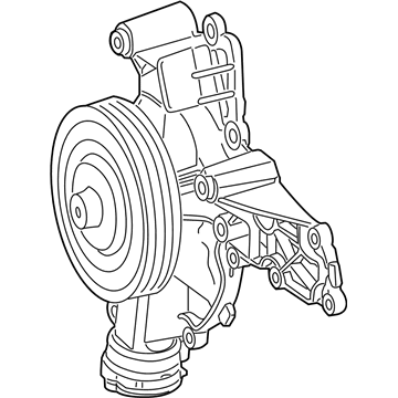 Mercedes-Benz E550 Water Pump - 272-200-09-01-80