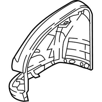 2019 Mercedes-Benz CLS450 Mirror Cover - 099-811-01-00-9897