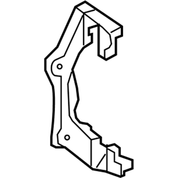 2009 Mercedes-Benz ML320 Brake Caliper Bracket - 164-421-07-06