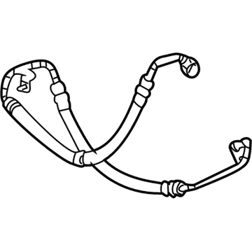 2008 Mercedes-Benz C300 Power Steering Hose - 204-460-27-24