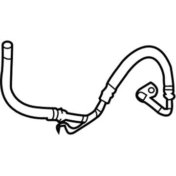 2008 Mercedes-Benz C300 Power Steering Hose - 204-460-14-24