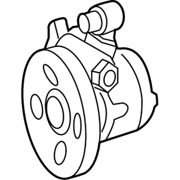 2005 Mercedes-Benz SLK350 Power Steering Pump - 005-466-12-01-80