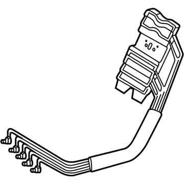 Mercedes-Benz 215-910-04-75 Lumbar Support