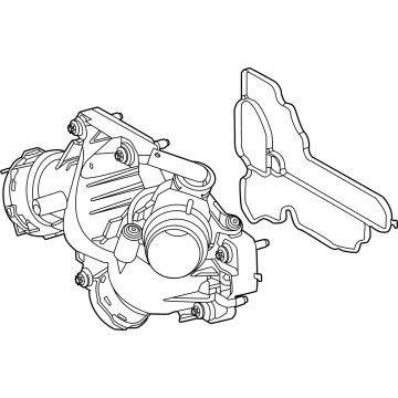 2023 Mercedes-Benz C300 Thermostat - 254-200-33-00