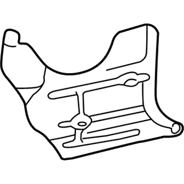 Mercedes-Benz 202-680-01-83-7D43 Cowl Trim