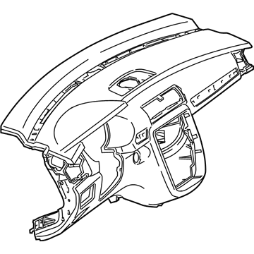 Mercedes-Benz 251-680-08-87-8K52 Instrument Panel