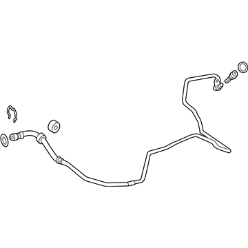 Mercedes-Benz 222-270-17-04-64 Oil Line