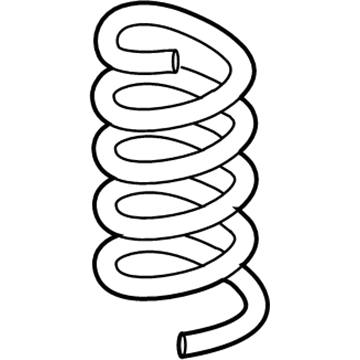 Mercedes-Benz E500 Coil Springs - 211-321-15-04