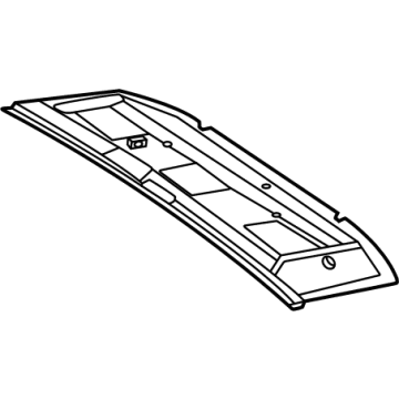 Mercedes-Benz 254-650-43-00 Roof Frame