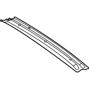 Mercedes-Benz 254-651-33-00 Rear Bow