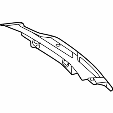 Mercedes-Benz 254-650-56-00 Rear Header