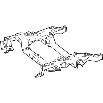 Mercedes-Benz SL550 Axle Beam - 231-620-01-87