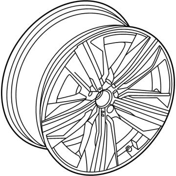 Mercedes-Benz 296-401-05-00-7X23 Wheel