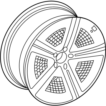 Mercedes-Benz 296-400-06-00-7X23 Wheel