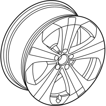 Mercedes-Benz 296-401-08-00-5X31 Wheel