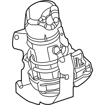 Mercedes-Benz 164-460-12-80-80 Power Steering Pump