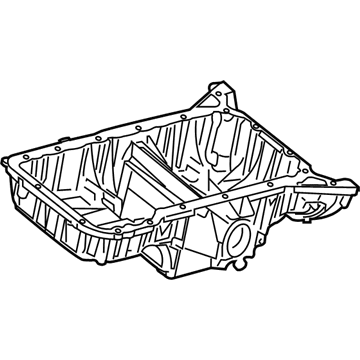 Mercedes-Benz 651-010-26-15 Lower Oil Pan