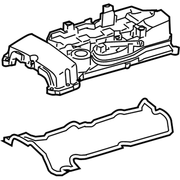 2003 Mercedes-Benz C230 Valve Cover - 271-010-06-30