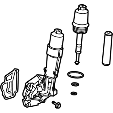 Mercedes-Benz 271-180-07-10 Oil Filter Housing