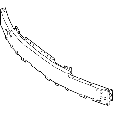 Mercedes-Benz 205-620-20-34 Impact Bar