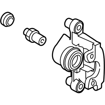 2019 Mercedes-Benz GLC63 AMG Brake Caliper - 000-423-13-00