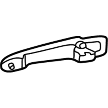 Mercedes-Benz 210-760-04-70 Handle, Outside