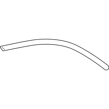 Mercedes-Benz 211-673-03-38-9189 Upper Molding