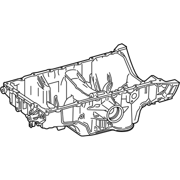 Mercedes-Benz E63 AMG S Oil Pan - 177-010-10-04