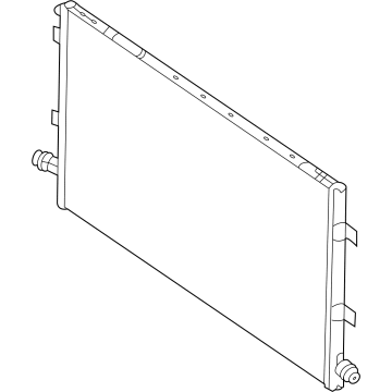 Mercedes-Benz 099-500-60-01 Auxiliary Radiator