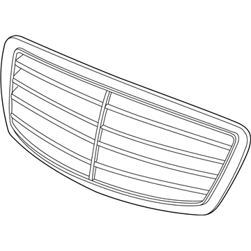 Mercedes-Benz 220-880-03-83-7712 Grille Assembly