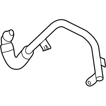 2008 Mercedes-Benz CLK63 AMG Coolant Pipe - 156-203-01-15