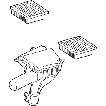 Mercedes-Benz SL65 AMG Air Filter Box - 275-090-23-01