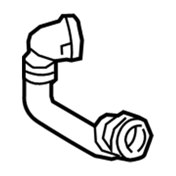 Mercedes-Benz S65 AMG Radiator Hose - 222-501-37-91