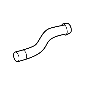 2004 Mercedes-Benz G500 Radiator Hose - 463-501-06-84