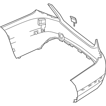 2017 Mercedes-Benz C350e Bumper - 205-880-31-47-9999